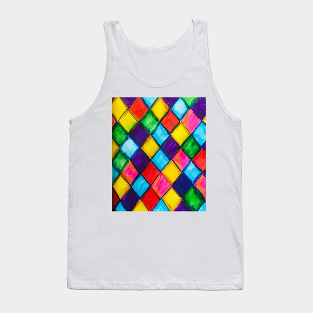 Shine like a diamond! Tank Top by YollieBeeArt